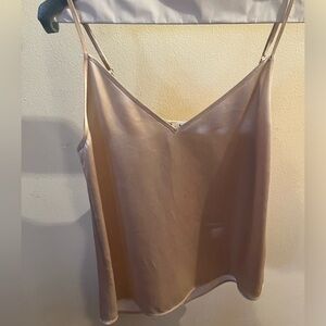 100% Acetate Bronze/Blush Camisole Babaton XXS